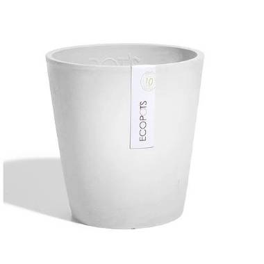 Кашпо Ecopots Morinda Орхид 14 светло-серый &mdash; Lechu-Za-Kashpo.ru