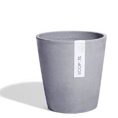 Кашпо Ecopots Morinda Орхид 14 серо-голубой &mdash; Lechu-Za-Kashpo.ru