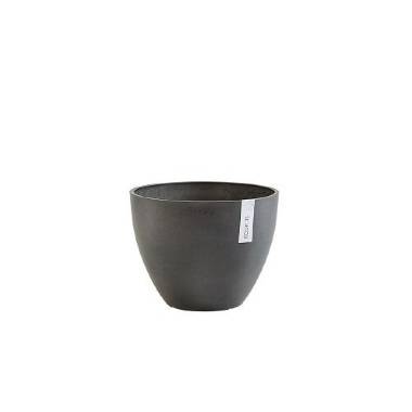 Кашпо Ecopots Antwerp 50 антрацит &mdash; Lechu-Za-Kashpo.ru