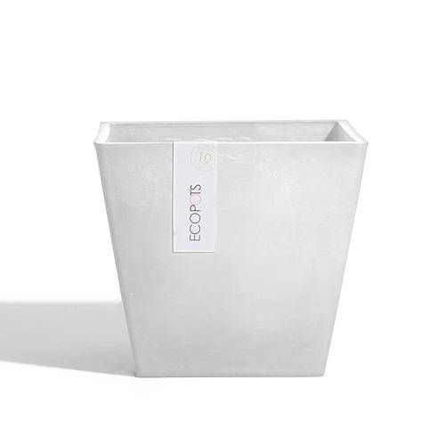Кашпо Ecopots Rotterdam 20 светло-серый фото 1 &mdash; Lechu-Za-Kashpo.ru
